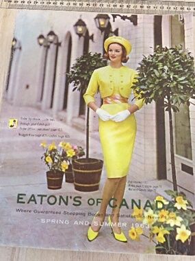 Vintage EATON'S 1963 Spring and Summer Catalogue